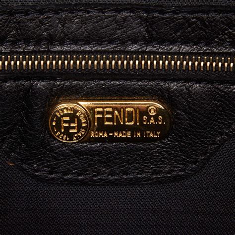 vintage black fendi bag